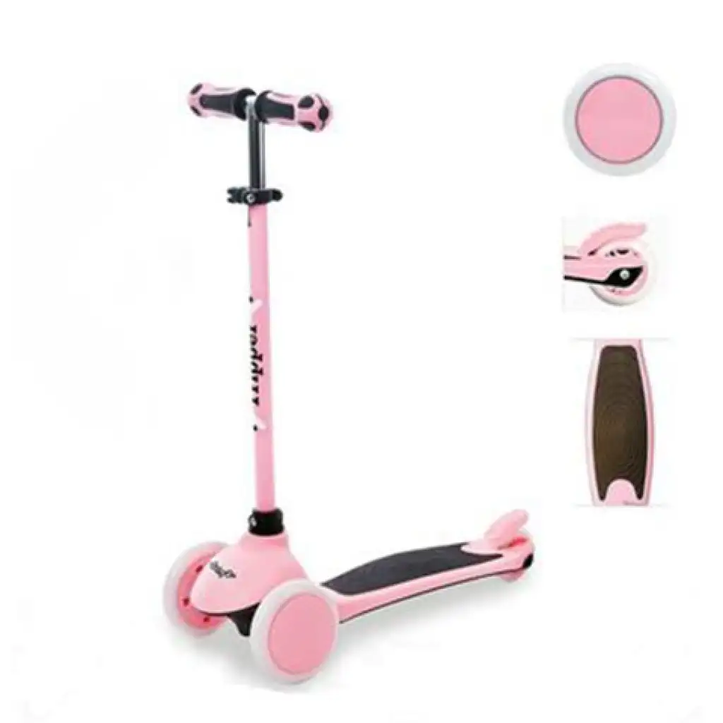 On and Go pink Dreirad-Roller - Mondo Toys Bild 3