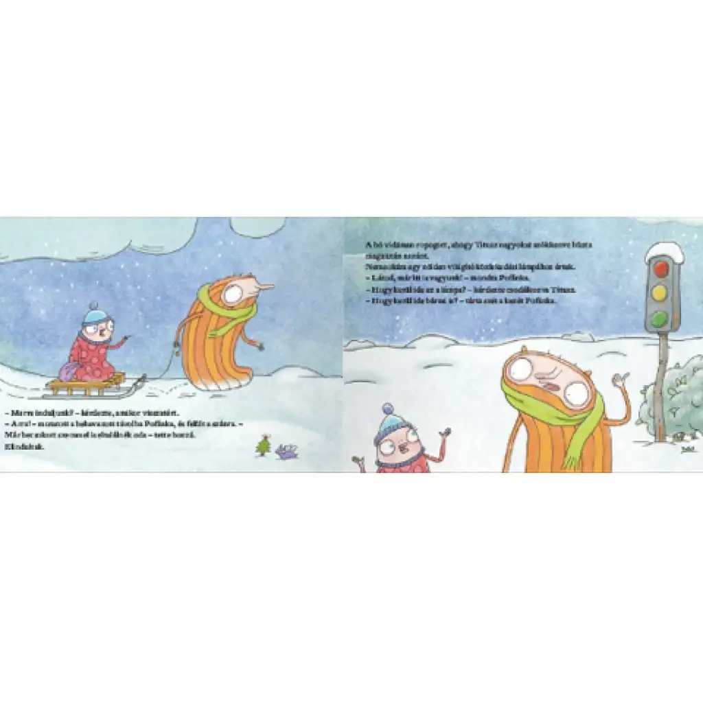 Pagony: Kuflik im Schnee Bilderbuch Bild 2