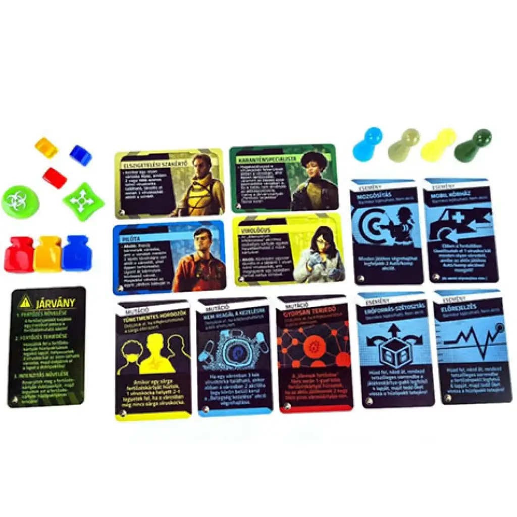 Pandemic: Gefahrenzone - Europa Brettspiel Bild 4
