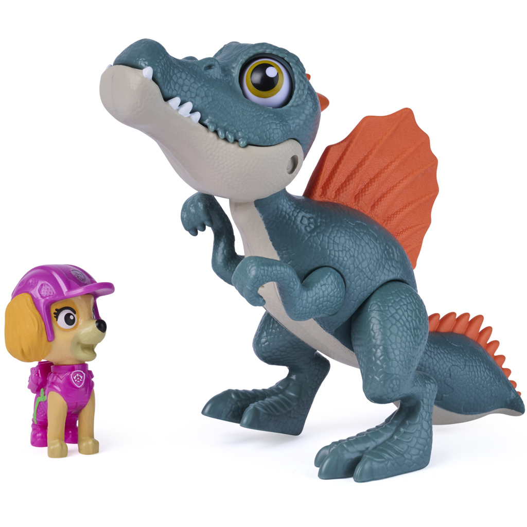 Paw Patrol Der Dino Film: Heulende Freunde mit Skye Figur - Spin Master Bild 2