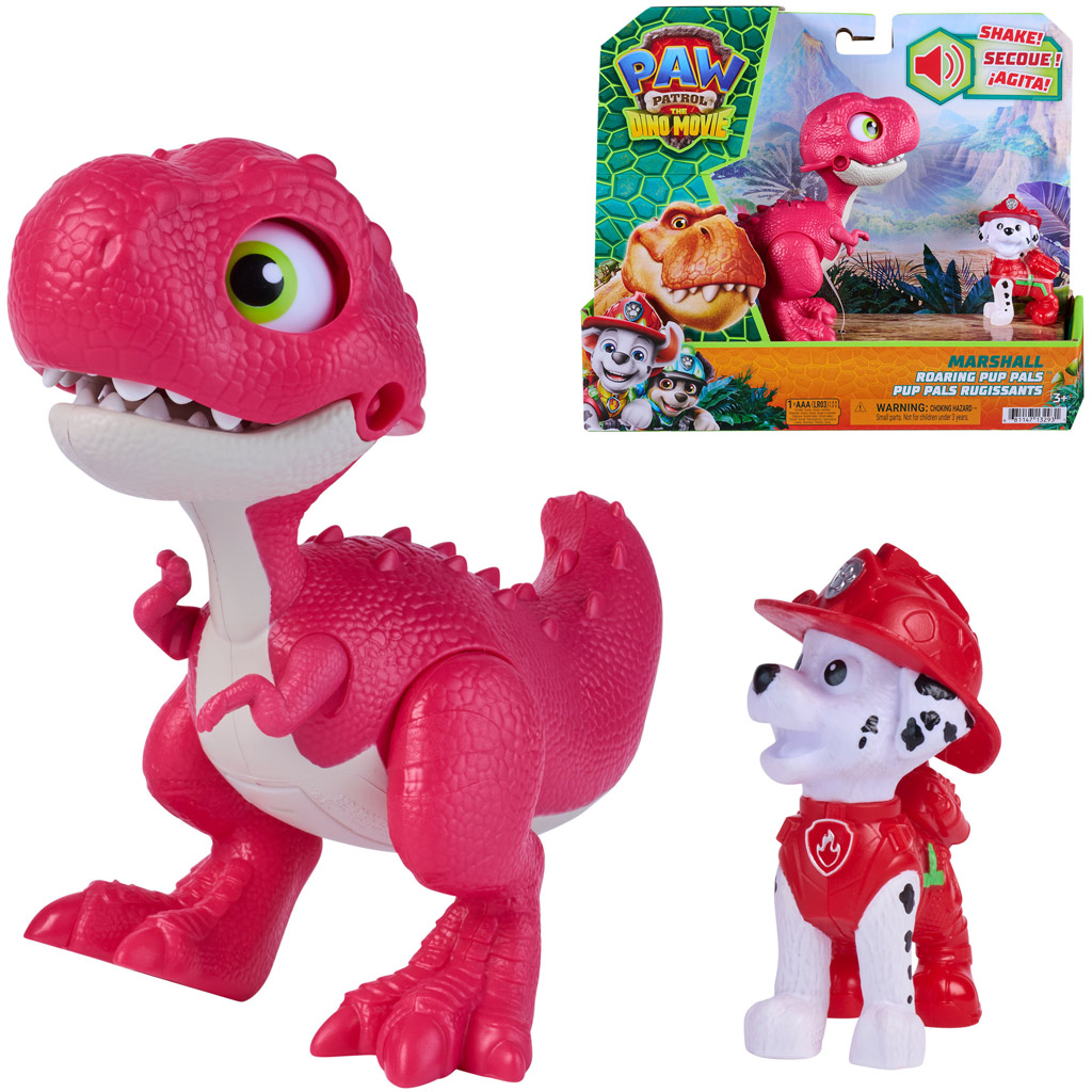 Paw Patrol Der Dino Film Kino: Heulender Kumpel Marshall Figur - Spin Master Bild 1