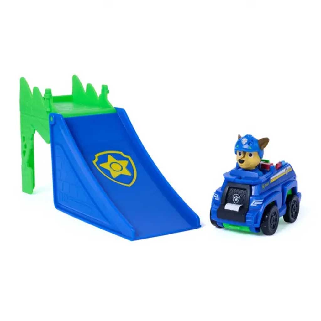 Paw Patrol Dino Kino - Umstürzender Akrobatikfahrzeuge Chase - Spin Master Bild 3