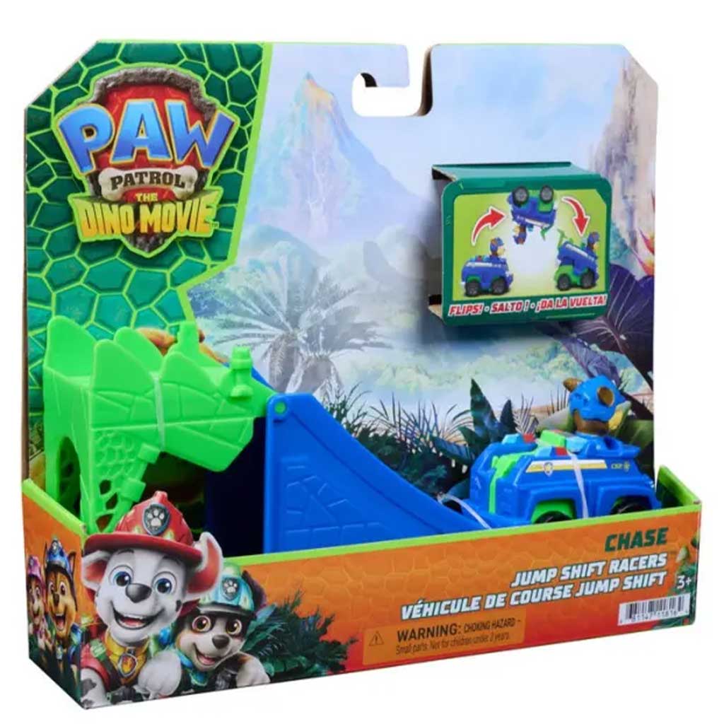 Paw Patrol Dino Kino - Umstürzender Akrobatikfahrzeuge Chase - Spin Master Bild 1