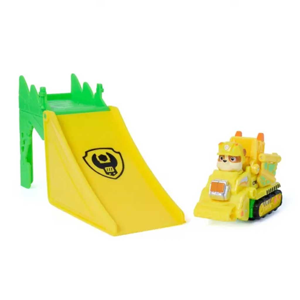 Paw Patrol Dino Movie - Umstürzende Akrobatikfahrzeuge Rubble - Spin Master Bild 3