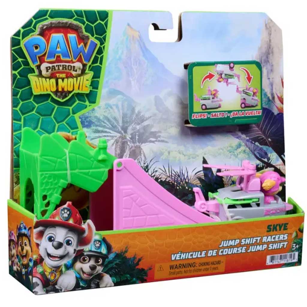 Paw Patrol Dino Movie - Umstürzende Akrobatikfahrzeuge Skye - Spin Master Bild 1