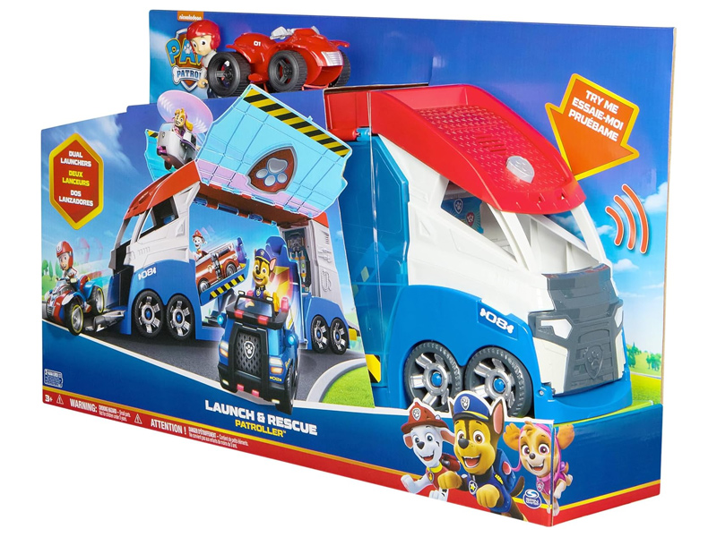 Paw Patrol: Einsatz-Team-Transporter mit Sound, Ryder-Figur und Fahrzeug - Spin Master Bild 8