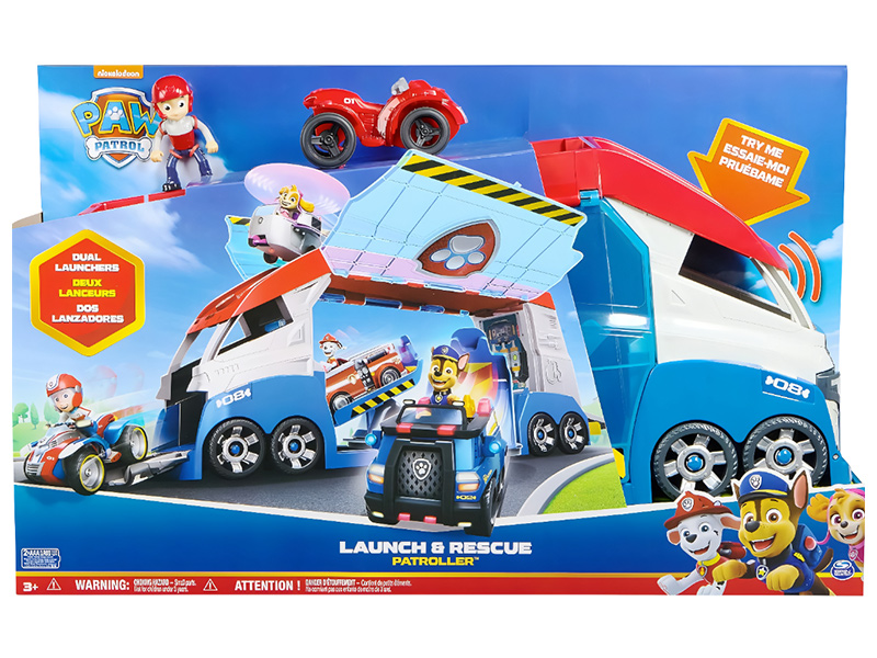 Paw Patrol: Einsatz-Team-Transporter mit Sound, Ryder-Figur und Fahrzeug - Spin Master Bild 1
