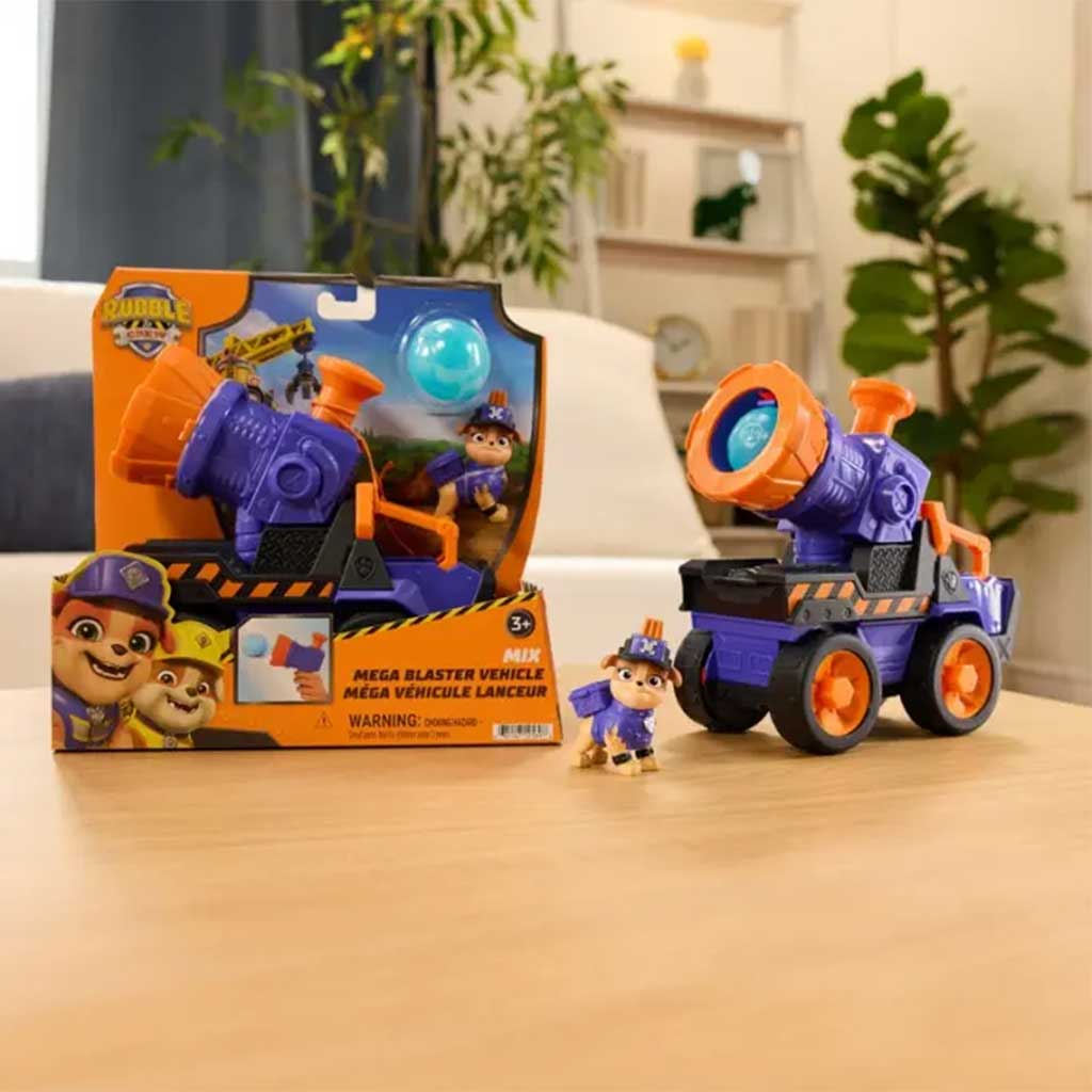 Paw Patrol Rubble und sein Team Mix Abschussfahrzeug Spielset - Spin Master Bild 2
