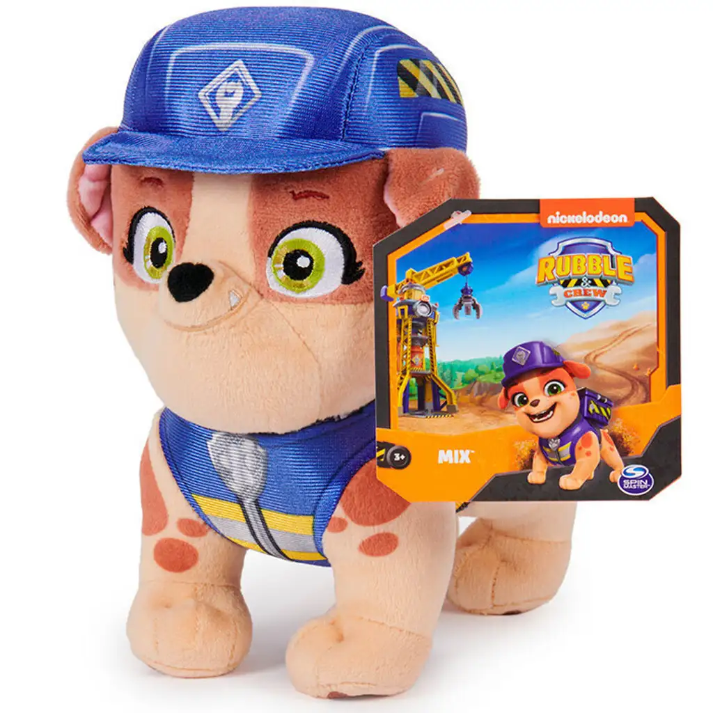 Paw Patrol: Rubble und sein Team Mix Plüsch 19cm - Spin Master Bild 1