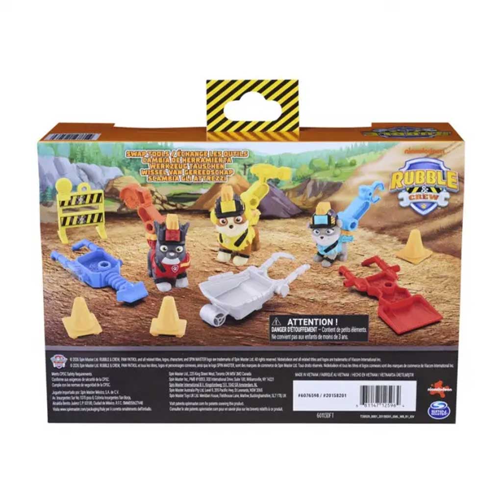 Paw Patrol Rubble und sein Team Züchter Figur Team Spielset - Spin Master Bild 2