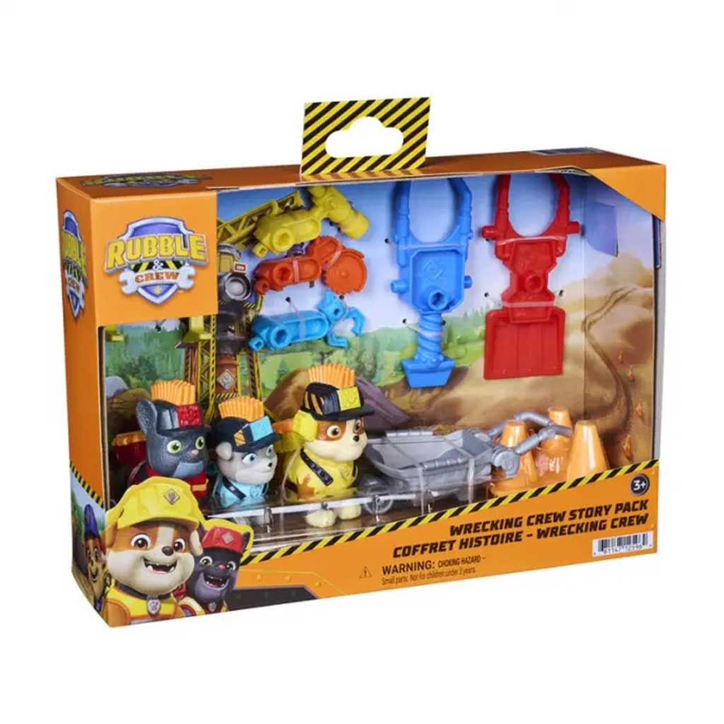 Paw Patrol Rubble und sein Team Züchter Figur Team Spielset - Spin Master Bild 1