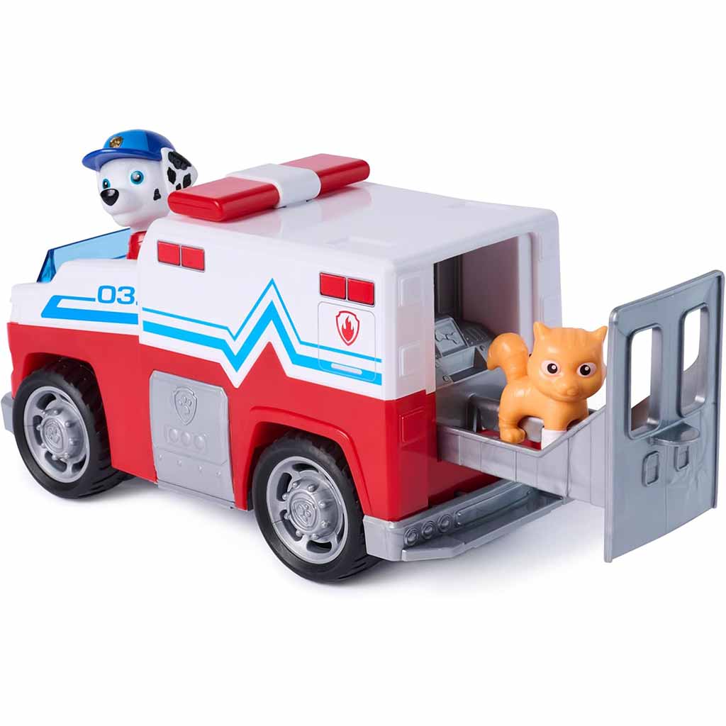 Paw Patrol: Such- & Rettungs-Rückzieh-Marshall-Fahrzeug mit Figur - Spin Master Bild 4