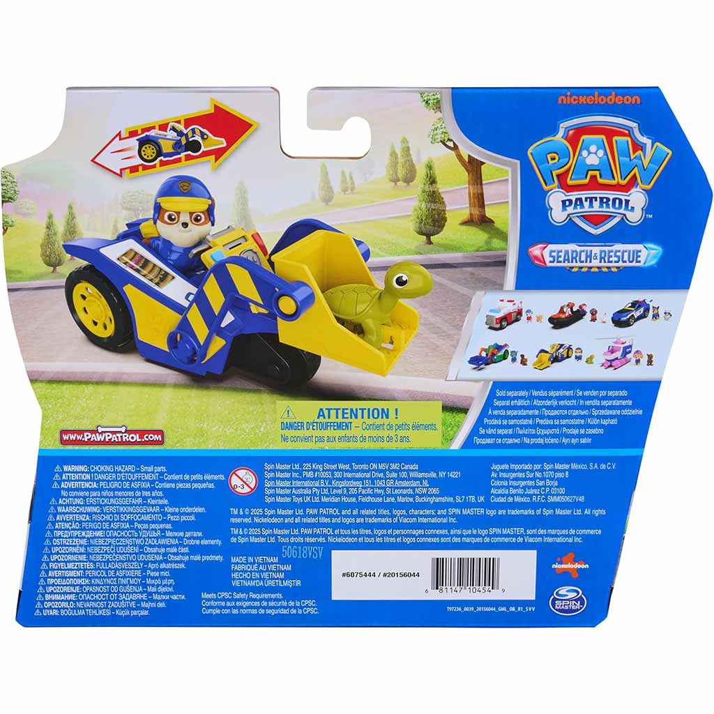 Paw Patrol: Such- & Rettungs-Rubble mit Rückziehauto - Spin Master Bild 2