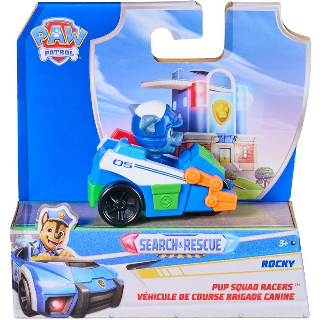 Paw Patrol: Such- & Rettungshund-Team-Wettkämpfer - Rocky - Spin Master Bild 1