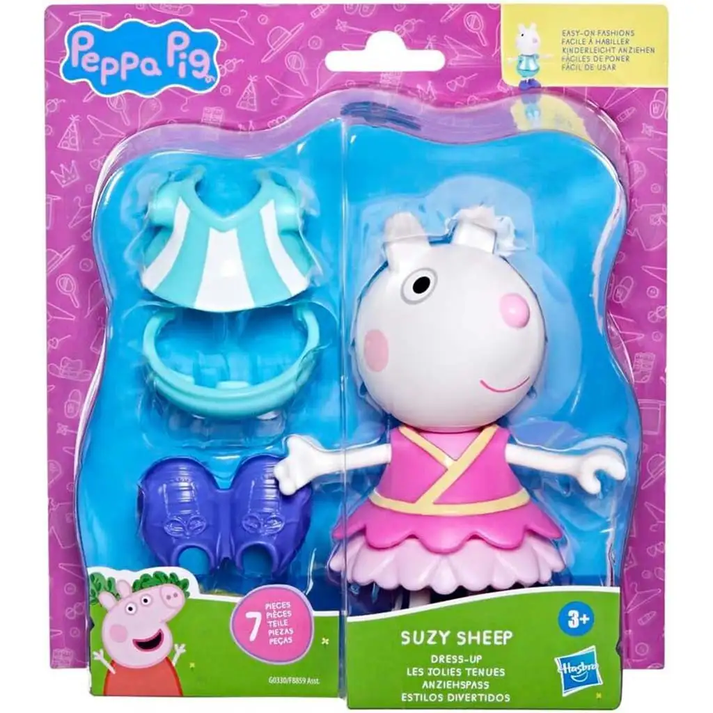 Peppa Wutz: Ausgestattetes Suzy Figuren-Set mit Zubehör - Hasbro Bild 1