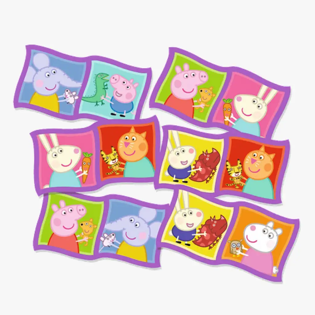 Peppa Wutz Domino - Trefl Bild 2