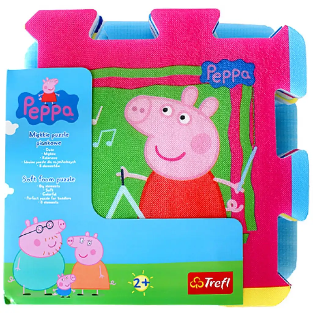 Peppa Wutz Schwamm Puzzle - Trefl Bild 1