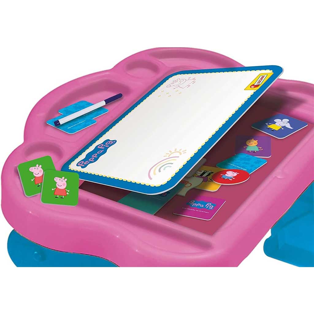 Peppa Wutz Super Desk interaktiver Fähigkeiten entwickelnder Tisch - Lisciani Bild 2