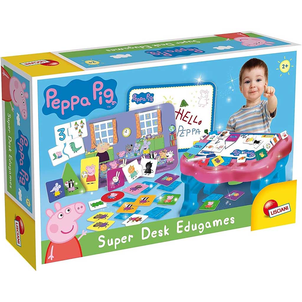 Peppa Wutz Super Desk interaktiver Fähigkeiten entwickelnder Tisch - Lisciani Bild 1