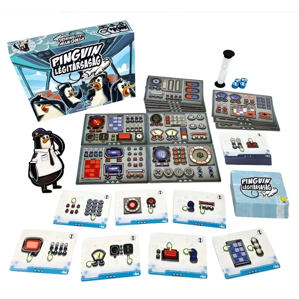 Pinguin Fluggesellschaft Brettspiel Bild 2