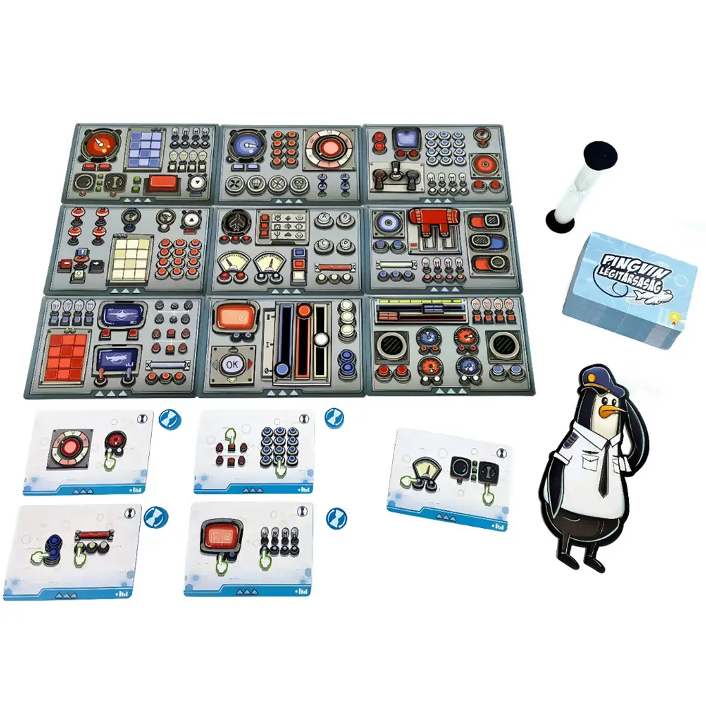 Pinguin Fluggesellschaft Brettspiel Bild 3