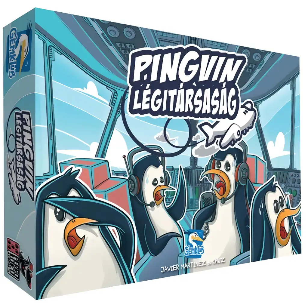 Pinguin Fluggesellschaft Brettspiel Bild 1