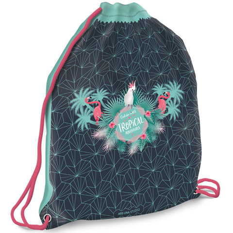 Pink Flamingo Turnbeutel Sporttasche Bild 1