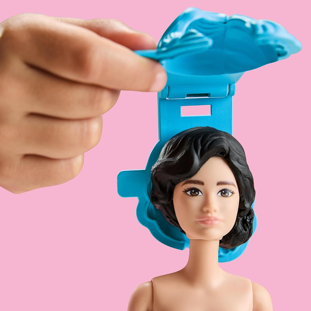 Play-Doh: Barbie Glitzer Schmuck und Bänder Knetset mit Puppe – Hasbro Bild 4