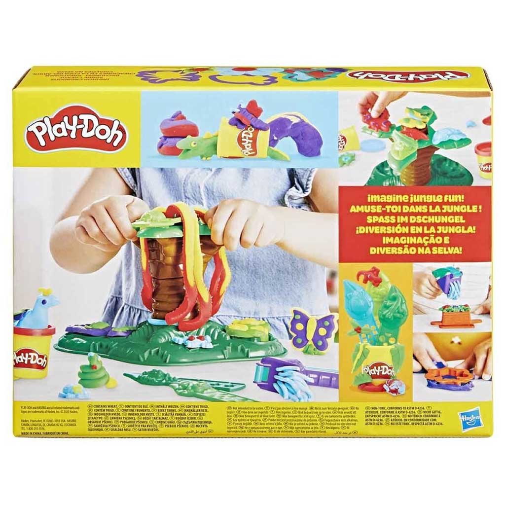Play-Doh: Baumkrone Kreationen Knetset 5 Stück mit Dosen und weiteren Zubehör - Hasbro Bild 2
