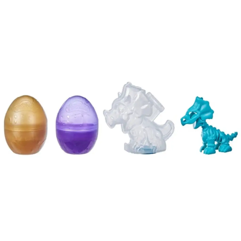 Play-Doh: Dino Crew Eier & Dinosaurierknochen Triceratops Spielset - Hasbro Bild 2
