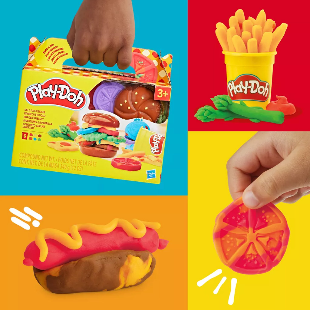 Play-Doh: Lebensmittelformen - Grillspielset - Hasbro Bild 4