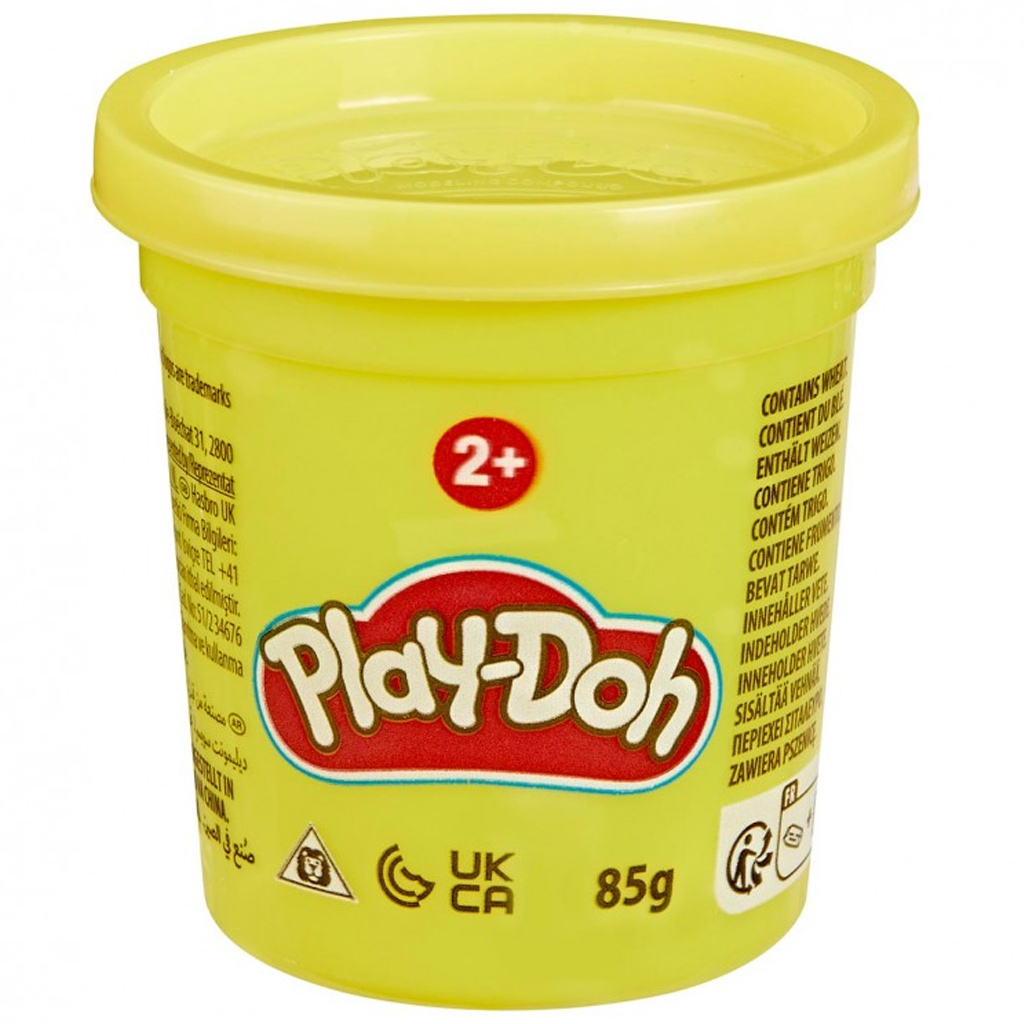 Play-Doh: Gelbe Knetmasse im Becher 85g - Hasbro Bild 1