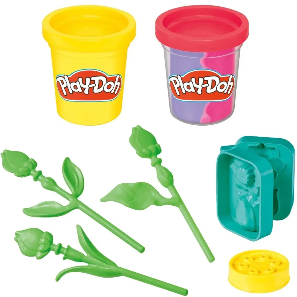 Play-Doh: Kleine Blumen - Tulpe und Narzisse Knetset - Hasbro Bild 3
