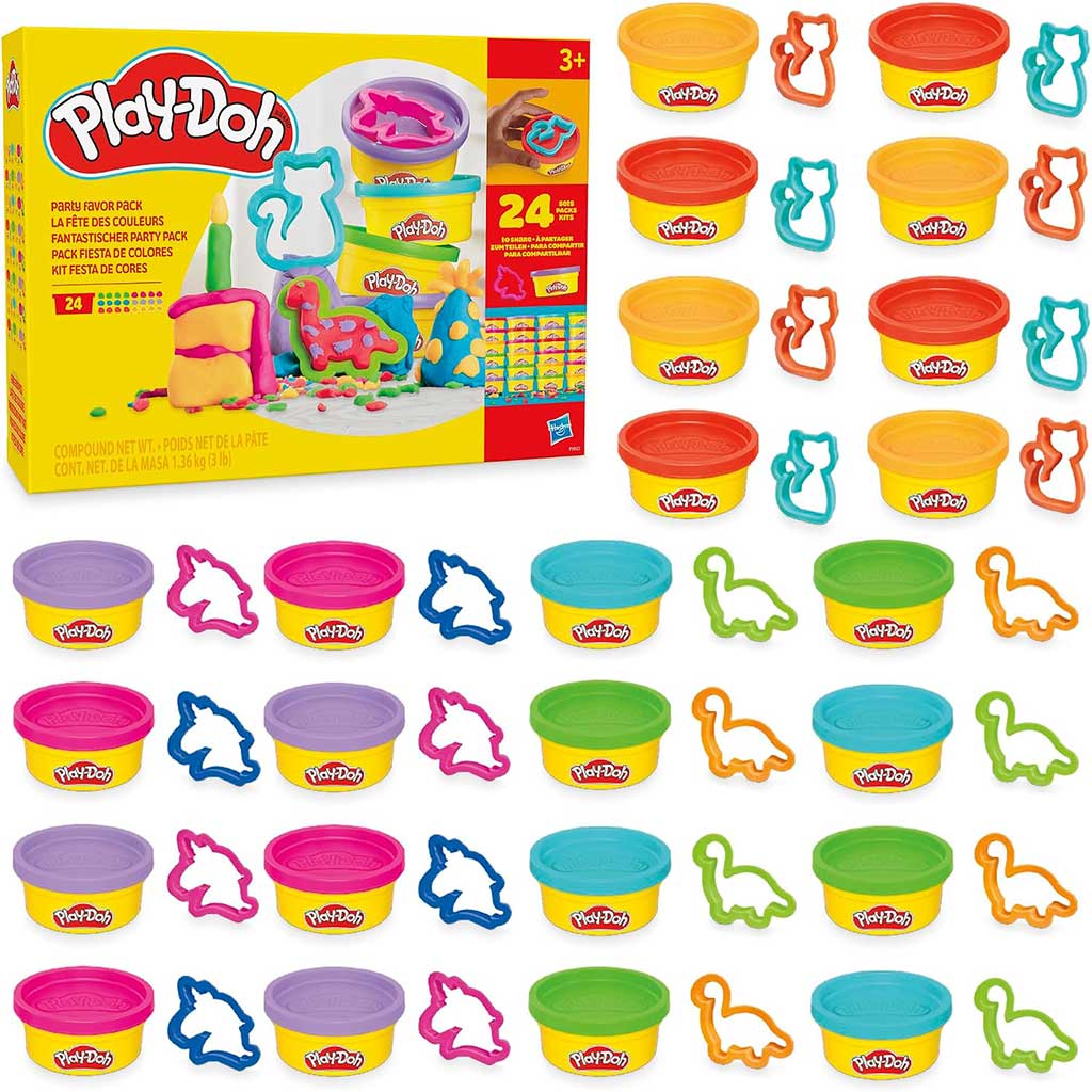 Play-Doh: Partyspielset 24 Stück mit Knete und Zubehör - Hasbro Bild 2