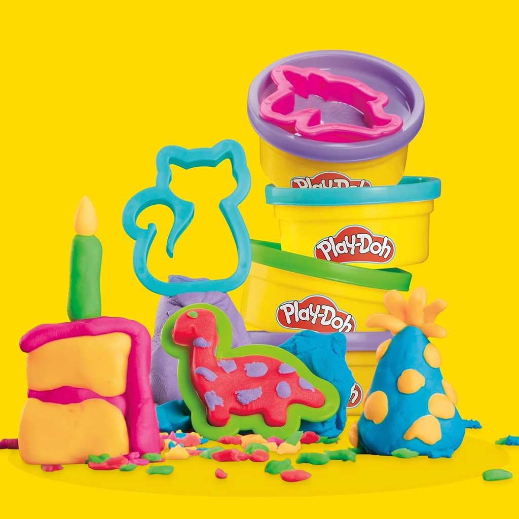 Play-Doh: Partyspielset 24 Stück mit Knete und Zubehör - Hasbro Bild 3