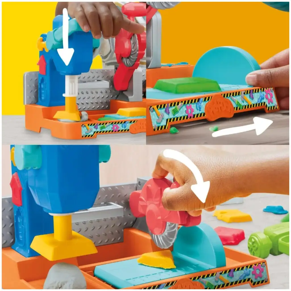 Play-Doh: Stamp'N'Saw Werkbank Spielset - Hasbro Bild 3