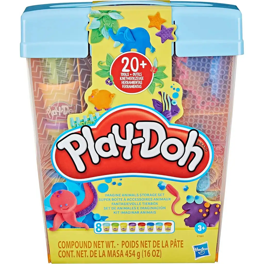 Play-Doh: Tierformen Knetset 8 Stück Knete - Hasbro Bild 1