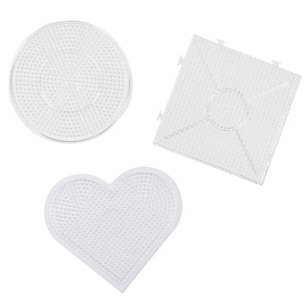 PlayBox: 5mm MIDI bügelperlen Grundplatten 3er-Pack Bild 2