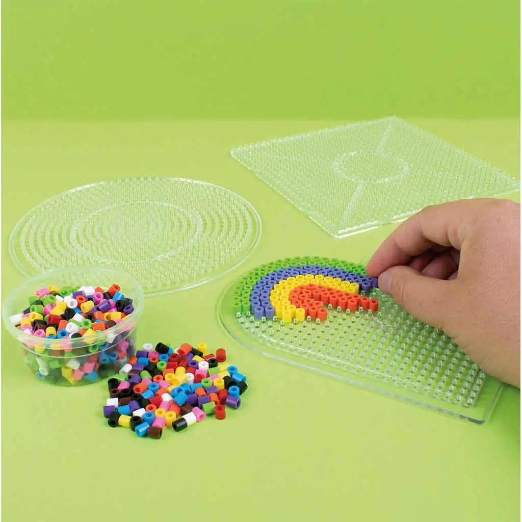 PlayBox: 5mm MIDI bügelperlen Grundplatten 3er-Pack Bild 3