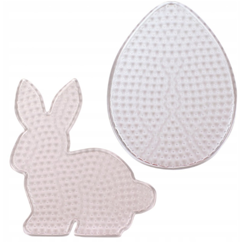 PlayBox: 5mm MIDI bügelperlen Grundlagen, Osterhase und Ei 5-5 Stück Set Bild 1
