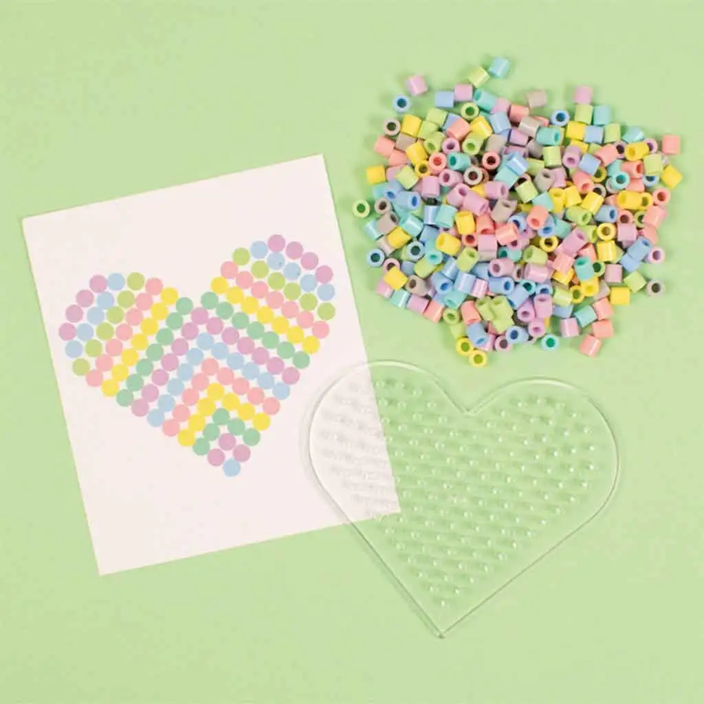 PlayBox: 5mm MIDI Bügelperlen - Pastellfarben 1000er Packung Bild 2