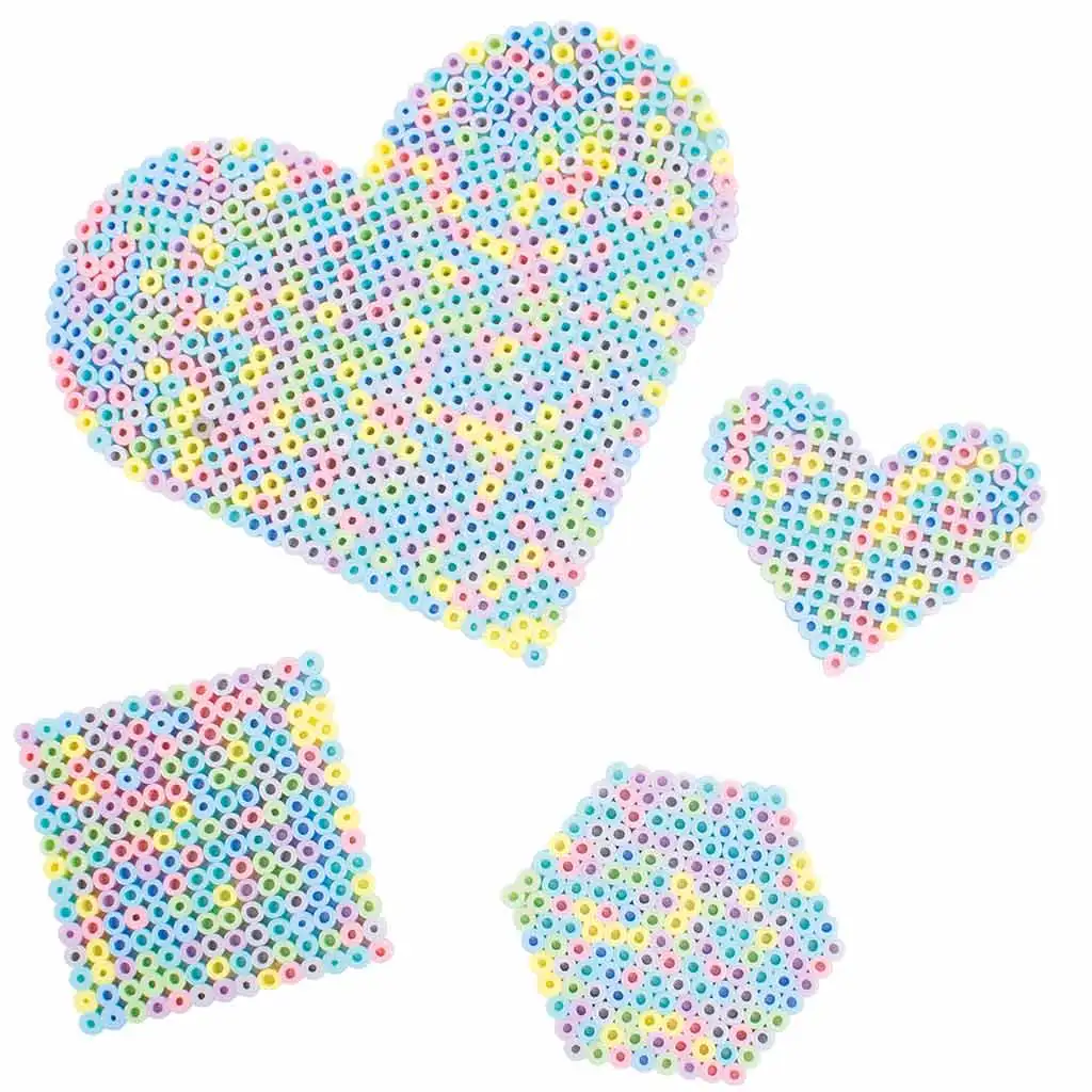 PlayBox: 5mm MIDI Pastellfarbene Bügelperlen-Set im Eimer, 10.000 Stück Packung Bild 4