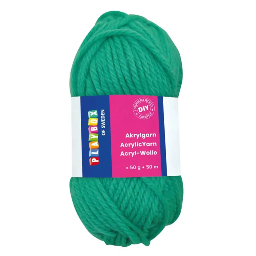 PlayBox: Acrylgarn 50g grün Bild 1
