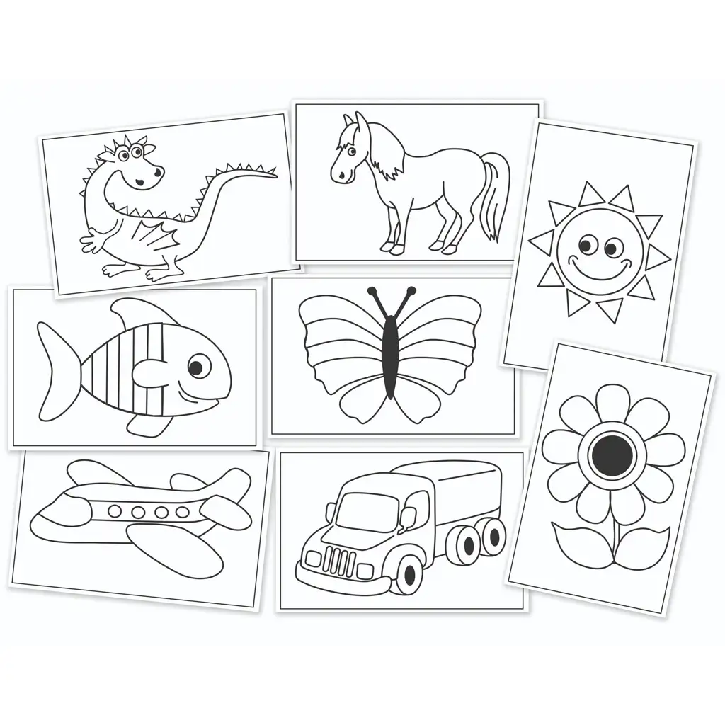 PlayBox: Färbbare Nähkarten-Set 48 Stück Bild 1