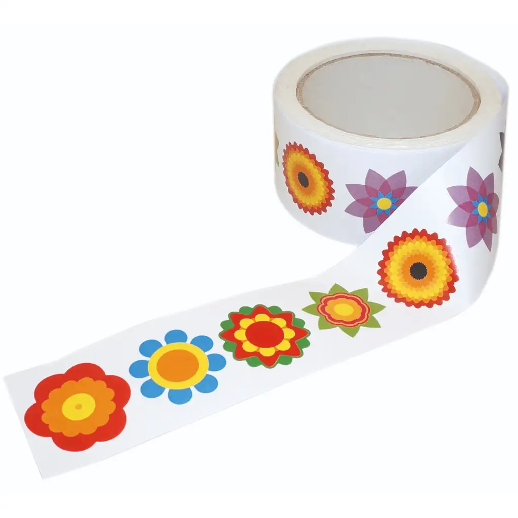 PlayBox: Blumenaufkleber Rolle 450 Stk. Bild 1