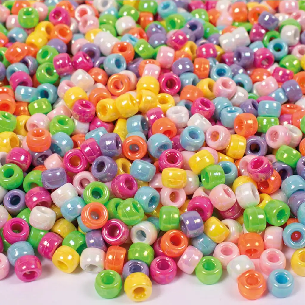 PlayBox: Bunte Schmuckherstellungsperlen 1000er Set Bild 1