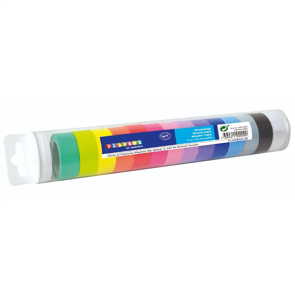 PlayBox: Farbige Klebeband-Set 14-teilig Bild 1