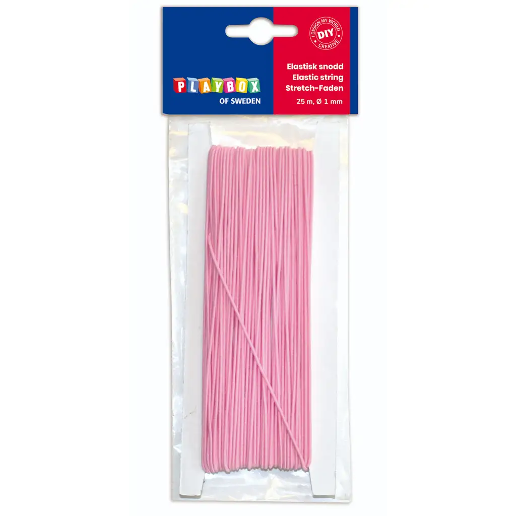 PlayBox: Flexibles rosa Seil 25m x 1mm Bild 1