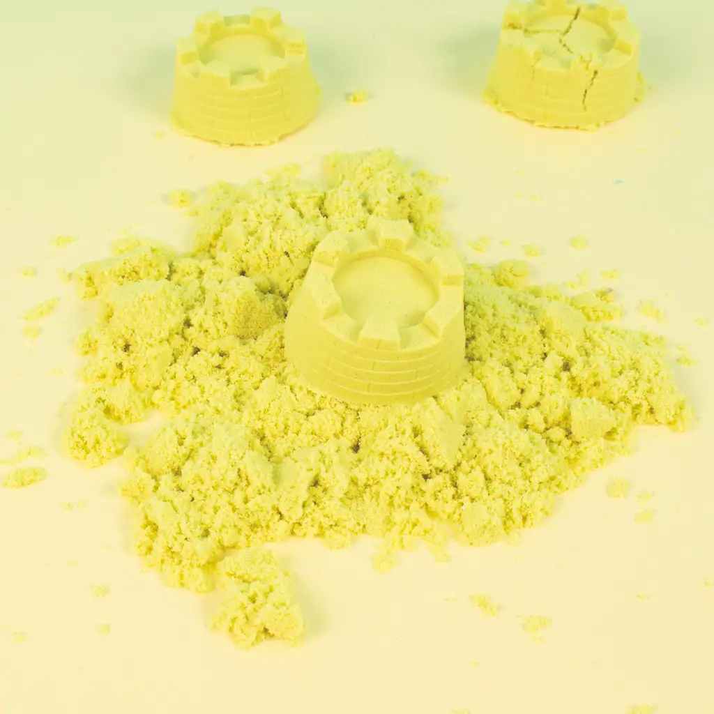 PlayBox: Gelbe Sandmasse im Eimer 1kg Bild 2