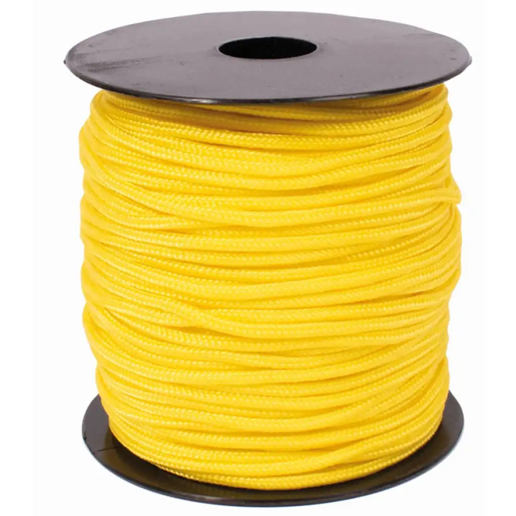 Playbox: Gelbes 2mm Knotenband 50 Meter Bild 1